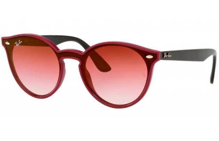 Gafas de Sol - Ray-Ban - RB4380N BLAZE PANTHOS - 64180T BORDEAUX DEMISHINY // CLEAR GRADIENT BORDEAUX GRADIENT BROWN