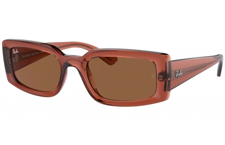 Gafas de Sol - Ray-Ban - RB4395 KILIANE - 667873  TRANSPARENT BROWN // DARK BROWN