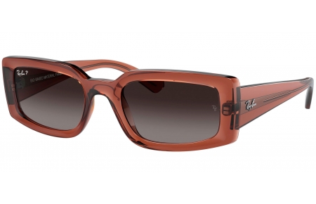 Gafas de Sol - Ray-Ban - RB4395 KILIANE - 6678T3  TRANSPARENT BROWN //  GREY GRADIENT POLARIZED