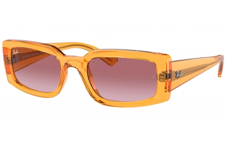 Gafas de Sol - Ray-Ban - RB4395 KILIANE - 66828H  TRANSPARENT YELLOW // DARK VIOLET GRADIENT