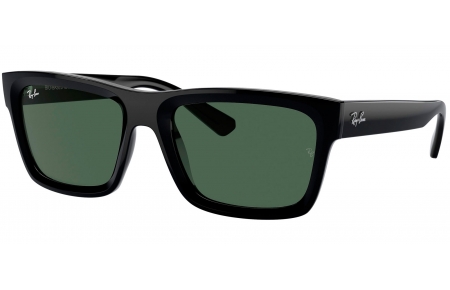 Gafas de Sol - Ray-Ban - RB4396 WARREN - 667771  BLACK // DARK GREEN