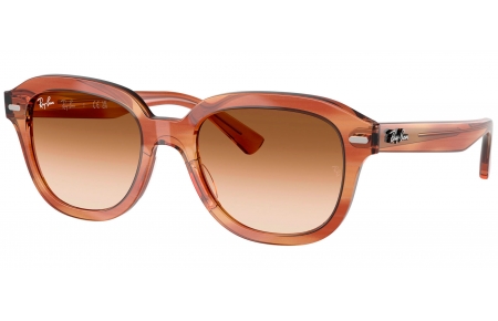 Gafas de Sol - Ray-Ban - RB4398 ERIK - 140351  STRIPED BROWN // BROWN GRADIENT TRANSPARENT