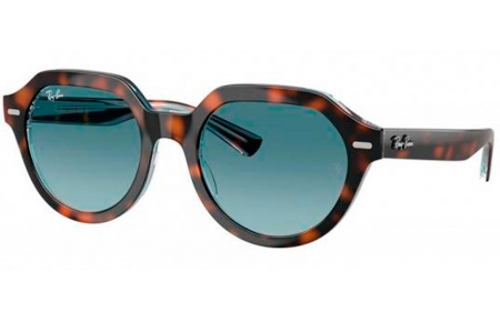 Gafas de Sol - Ray-Ban - RB4399 GINA - 14133M  DARK HAVANA // BLUE GRADIENT GREY