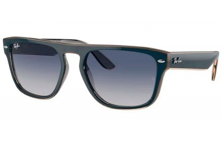 Gafas de Sol - Ray-Ban - RB4407 - 67304L BLUE GREY TRANSPARENT LIGHT BROWN // GREY GRADIENT BLUE