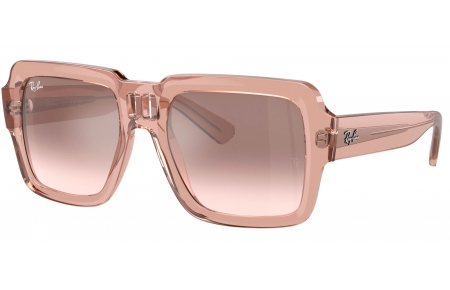 Gafas de Sol - Ray-Ban - RB4408 MAGELLAN - 67278Z  TRANSPARENT LIGHT BROWN // LIGHT BROWN GRADIENT MIRROR SILVER