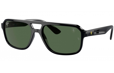 Gafas de Sol - Ray-Ban - RB4414M - F68371  BLACK // DARK GREEN