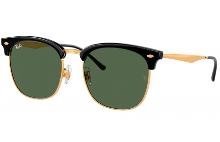 Gafas de Sol - Ray-Ban - RB4418D - 601/31 BLACK ON GOLD // DARK GREEN