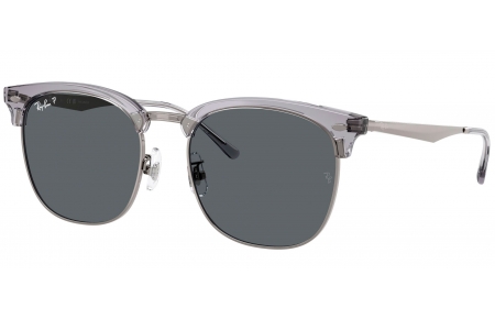 Gafas de Sol - Ray-Ban - RB4418D - 679281  TRANSPARENT GREY ON GUNMETAL // DARK GREY POLARIZED