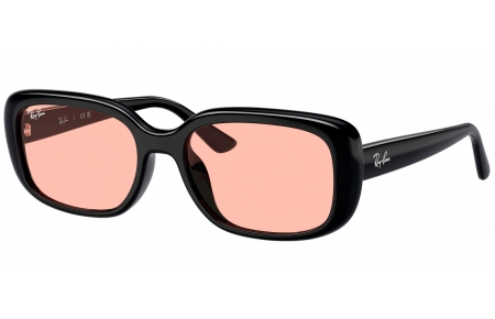 Gafas de Sol - Ray-Ban - RB4421D - 667784  BLACK // LIGHT PINK