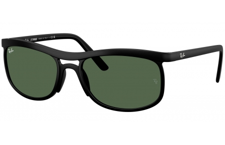 Gafas de Sol - Ray-Ban - RB4452 - 601S71  SAND BLACK // DARK GREEN