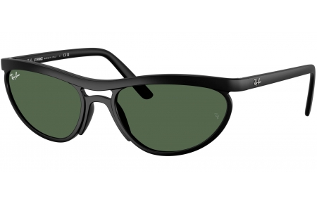 Gafas de Sol - Ray-Ban - RB4453 - 601S71  SAND BLACK // DARK GREEN