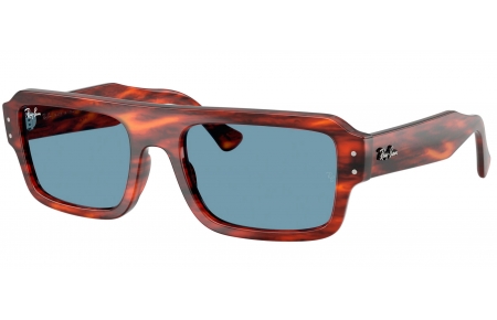 Gafas de Sol - Ray-Ban - RB4454 - 139856  STRIPED HAVANA // BLUE