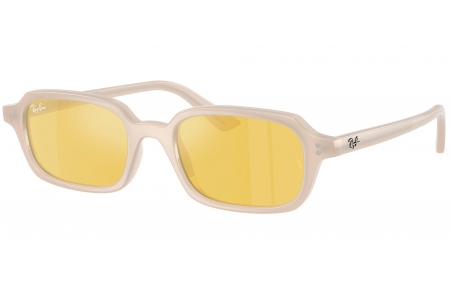 Gafas de Sol - Ray-Ban - RB4455 ZURI - 68086D  CLOUDY WARM WHITE // YELLOW MIRROR FLASH GOLD