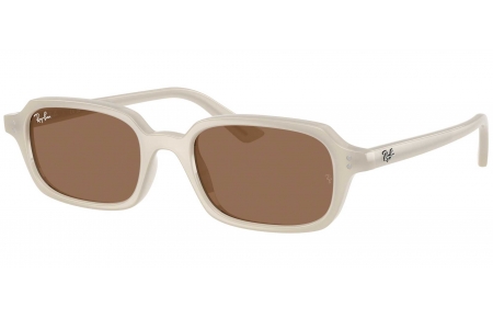Gafas de Sol - Ray-Ban - RB4455 ZURI - 680873  WHITE WARM CLOUDY // DARK BROWN