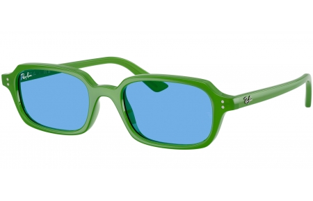 Gafas de Sol - Ray-Ban - RB4455 ZURI - 681080  CLOUDY JUNGLE GREEN // BLUE