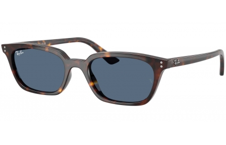 Gafas de Sol - Ray-Ban - RB4456 ZAYA - 135980  DARK HAVANA // DARK BLUE
