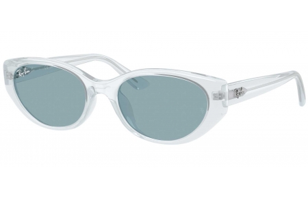 Gafas de Sol - Ray-Ban - RB4457D - 687280  TRANSPARENT ICE // BLUE