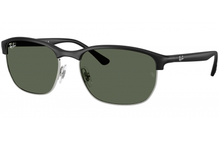 Gafas de Sol - Ray-Ban - RB4469 - 601S71  SAND BLACK // DARK GREEN