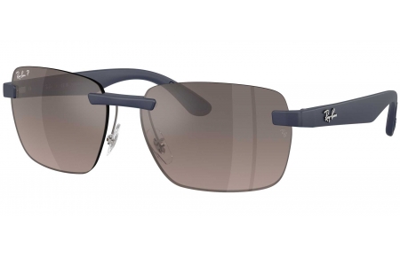 Gafas de Sol - Ray-Ban - RB4470CH - 63315J  SAND DARK BLUE // GREY GRADIENT MIRROR POLARIZED