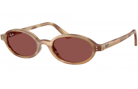 Gafas de Sol - Ray-Ban - RB4472 - 685675  HAVANA CREAM // DARK VIOLET