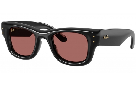 Gafas de Sol - Ray-Ban - RB4940 WAYFARER PUFFER - 601/69 BLACK // DARK VIOLET