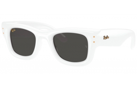Gafas de Sol - Ray-Ban - RB4940 WAYFARER PUFFER - 671/87 WHITE // DARK GREY