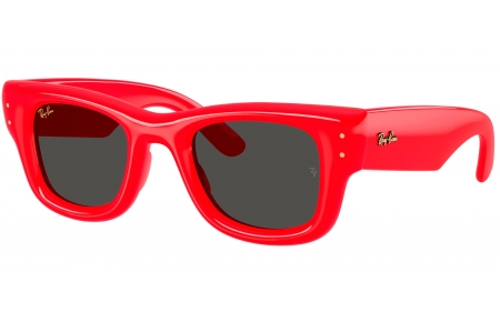 Gafas de Sol - Ray-Ban - RB4940 WAYFARER PUFFER - 683187  RED // DARK GREY