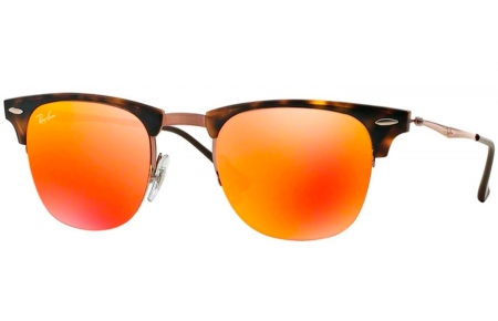 Gafas de Sol - Ray-Ban - RB8056 - 175/6Q SHINY LIGHT BROWN // BROWN MIRROR ORANGE