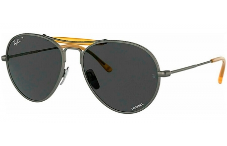 Gafas de Sol - Ray-Ban - RB8063 - 9208K8 PEWTER // DARK GREY POLARIZED