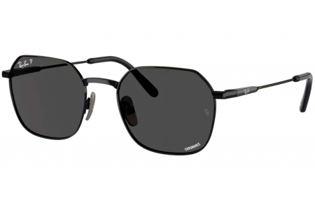 Gafas de Sol - Ray-Ban - RB8094 JIM TITANIUM - 9267K8  BLACK // DARK GREY POLARIZED