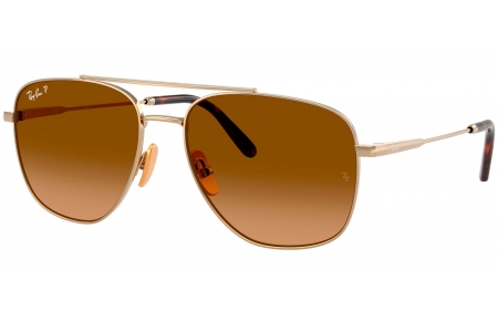 Gafas de Sol - Ray-Ban - RB8097 - 9265M2  ARISTA // BROWN GRADIENT POLARIZED