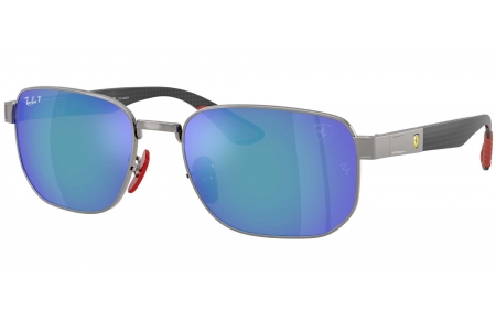 Gafas de Sol - Ray-Ban - RB8329M - F0014L  GUNMETAL // GREY POLARIZED BLUE MIRROR