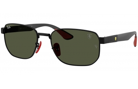 Gafas de Sol - Ray-Ban - RB8329M - F00231  MATTE BLACK // DARK GREEN