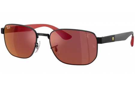 Gafas de Sol - Ray-Ban - RB8329M - F1402K  BLACK // BROWN MIRROR RED
