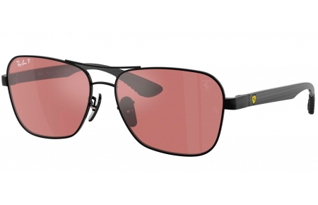 Gafas de Sol - Ray-Ban - RB8336M - F117H2  BLACK // PURPLE MIRROR SILVER POLARIZED