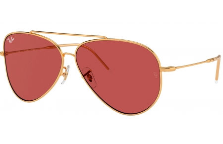 Gafas de Sol - Ray-Ban - RBR0101S AVIATOR REVERSE - 001/69  GOLD // DARK VIOLET