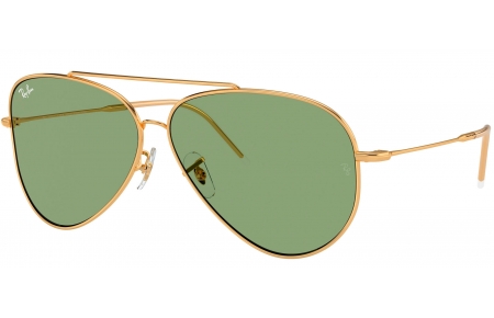 Gafas de Sol - Ray-Ban - RBR0101S AVIATOR REVERSE - 001/82 GOLD // GREEN