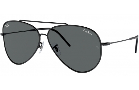 Gafas de Sol - Ray-Ban - RBR0101S AVIATOR REVERSE - 002/GR BLACK // DARK GREY