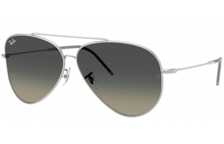 Gafas de Sol - Ray-Ban - RBR0101S AVIATOR REVERSE - 003/11 SILVER // GREY GRADIENT