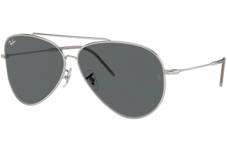 Gafas de Sol - Ray-Ban - RBR0101S AVIATOR REVERSE - 003/GR SILVER // DARK GREY