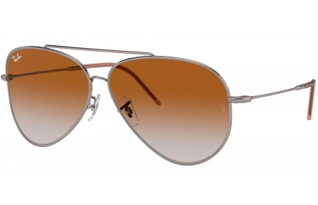 Gafas de Sol - Ray-Ban - RBR0101S AVIATOR REVERSE - 004/CB GUNMETAL // BROWN GRADIENT