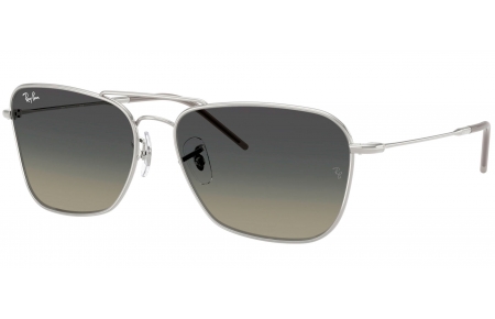 Gafas de Sol - Ray-Ban - RBR0102S CARAVAN REVERSE - 003/11 SILVER // GREY GRADIENT