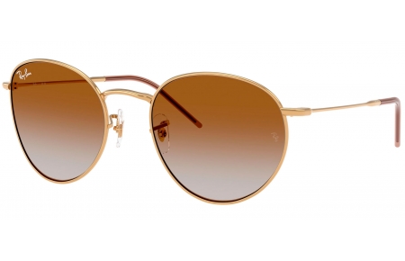 Gafas de Sol - Ray-Ban - RBR0103S ROUND REVERSE - 001/CB ARISTA GOLD // BROWN GRADIENT TRANSPARENT