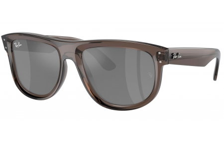 Gafas de Sol - Ray-Ban - RBR0501S BOYFRIEND REVERSE - 6707GS  TRANSPARENT GREY // GREY SILVER MIRROR