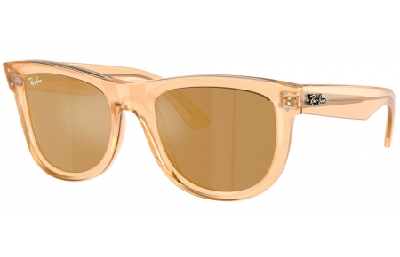 Gafas de Sol - Ray-Ban - RBR0502S WAYFARER REVERSE - 68215A  OPAL YELLOW // BROWN MIRROR GOLD