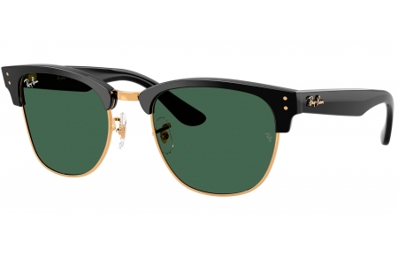 Gafas de Sol - Ray-Ban - RBR0504S CLUBMASTER REVERSE - 6677VR  BLACK ON ARISTA // DARK GREEN