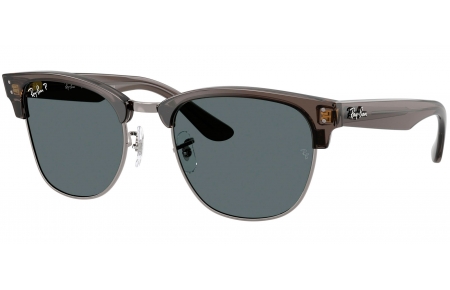 Gafas de Sol - Ray-Ban - RBR0504S CLUBMASTER REVERSE - 670781  TRANSPARENT DARK GREY ON GUNMETAL // DARK GREY POLARIZED