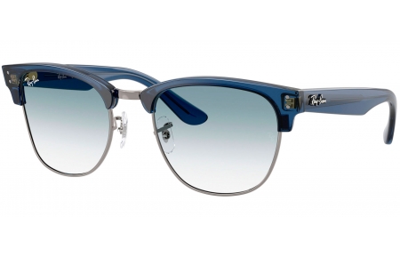Gafas de Sol - Ray-Ban - RBR0504S CLUBMASTER REVERSE - 670879  TRANSPARENT NAVY BLUE ON GUNMETAL // BLUE GRADIENT TRANSPARENT