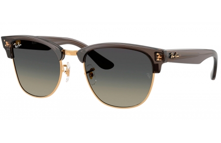 Gafas de Sol - Ray-Ban - RBR0504S CLUBMASTER REVERSE - 682911  TRANSPARENT DARK GREY ON GOLD // GREY GRADIENT