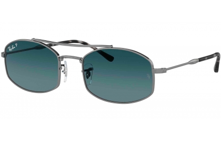 Gafas de Sol - Ray-Ban - RB3719 - 004/S3  GUNMETAL // BLUE GRADIENT POLARIZED